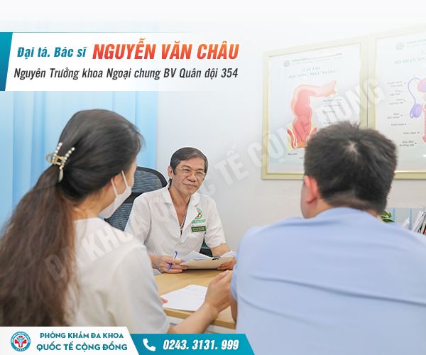 Khám bệnh lậu cùng tiến sĩ chuyên khoa tại Phòng khám Đa khoa Quốc tế Cộng Đồng