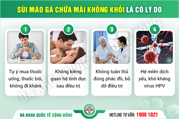 Chữa khỏi sùi mào gà cho nam giới chỉ sau 1 liệu trình – Hiệu quả đã kiểm chứng