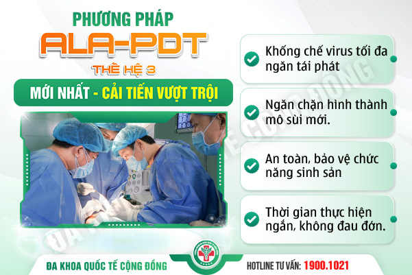 Phương pháp ALA-PDT 3 thế hệ mới là gì? Điều trị hiệu quả thật không?