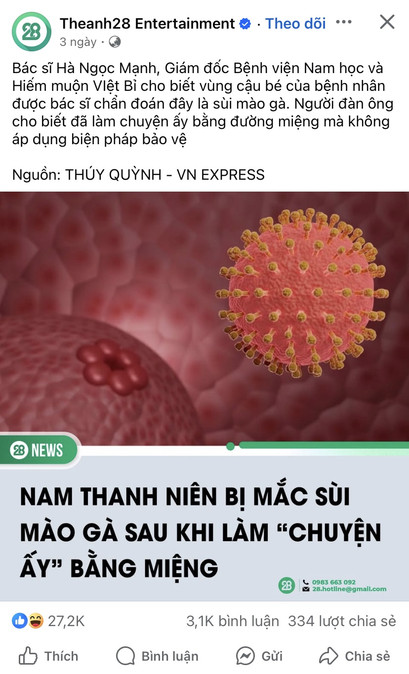 Sùi mào gà lây từ đâu? Những nguyên nhân âm thầm có thể bạn đang bỏ qua